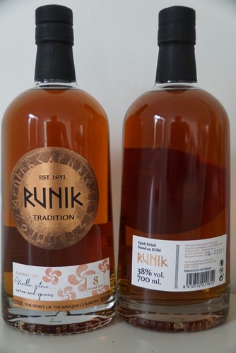Bouteille rhum runik - 1x,