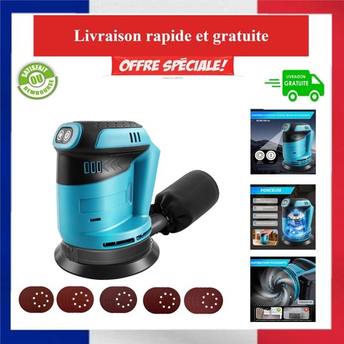 Ponceuse excentrique 125 - 125, mm