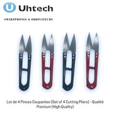 Lot de 4 Pinces Coupantes (Set of 4 Cutting Pliers) - Qualité Premium