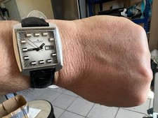 Bucherer vintage watch square
