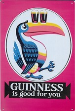 PLAQUE METAL GUINNESS