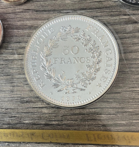 Francs hercule 1979 argent - 50,