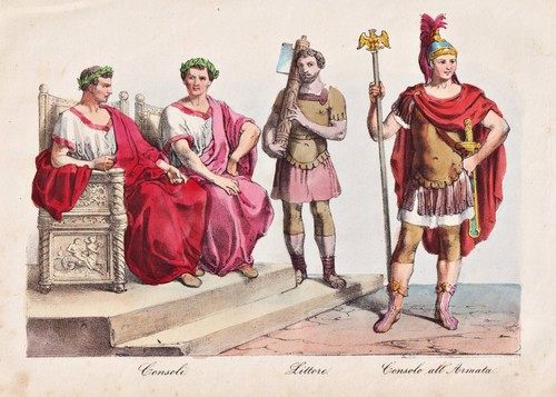 Consuls armée liktor lictor - armée,