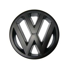 VW logo 95mm rejilla negro para VW Golf 1 Cabriolet Caddy Golf 2 o 3 Jetta 2 ...