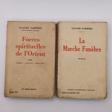 lot 2 livres Claude FARRERE La