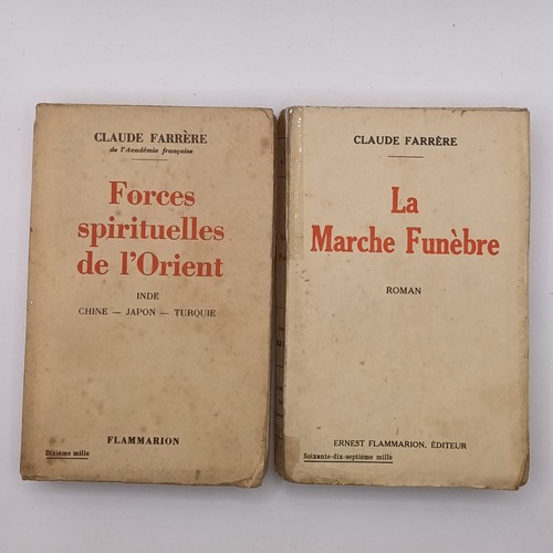 Lot livres claude - livres, farrere