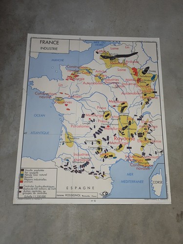 Carte scolaire rossignol - carte,