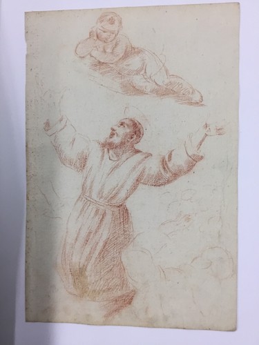 Dessin sanguine - à,