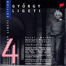 Oeuvres vocales (coll. Ligeti Edition Vol.4) de P. Bryn-Julson | CD | état bon