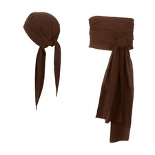 Foulard de pirate, chapeau, écharpe de pirate, costume de pirate pour fête