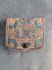 Ancien Porte Monnaie En Cuir