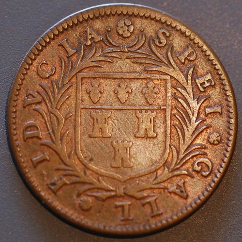 France token louis xiv - token,