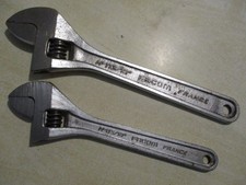 2 clés à molette facom 10" et 12"