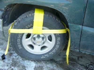 Tow dolly straps - tow,