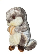 Peluche Castor gris Caltoy