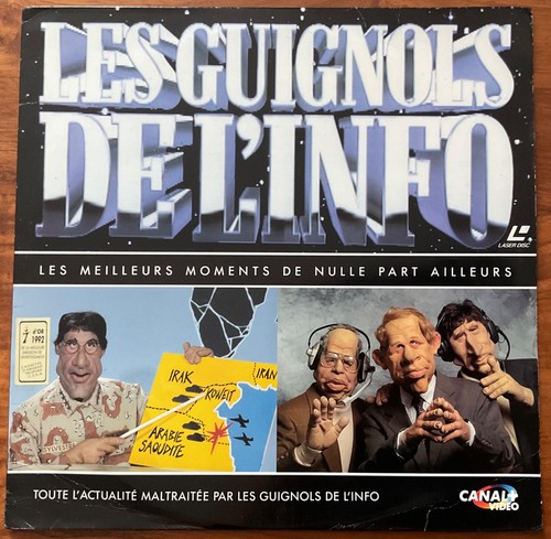 Laser disc les guignols - disc,