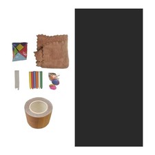 Autocollant mural tableau noir magnétique 17,7x39 pouces, auto-adhésif pour