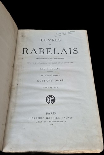 Oeuvres rabelais tome ii - oeuvres,