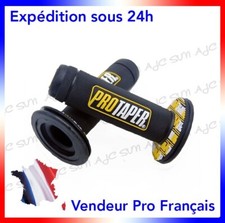 Paire de poignées Pro Taper Jaune pour Moto-cross
