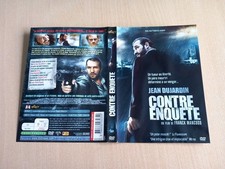 UNIQUEMENT LA JAQUETTE POUR DVD : CONTRE ENQUETE avec JEAN DUJARDIN