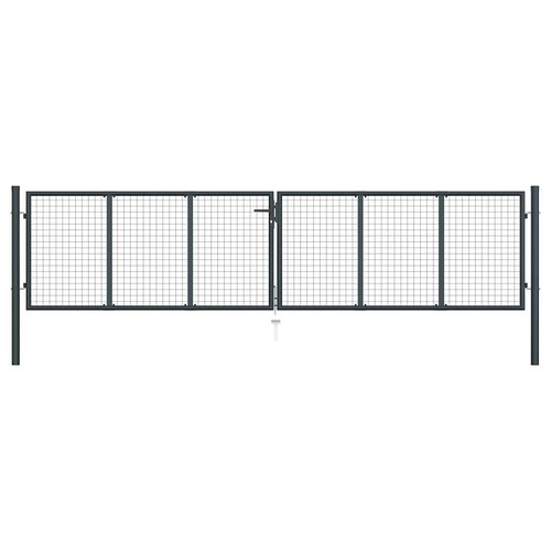 Portail maille jardin acier - en,