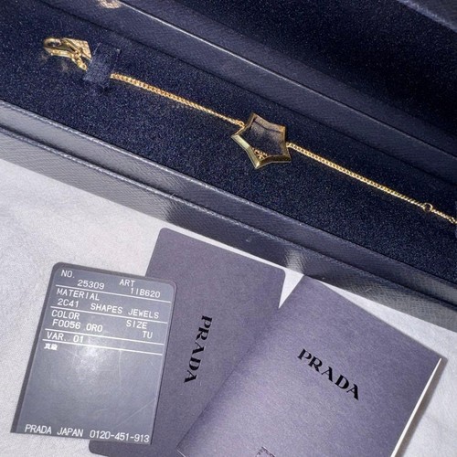 Bracelet prada star métal - bracelet, en