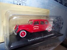 1/43 Citroën Traction 11 Familiale Pompier Azé Bomberos fire car auto voiture