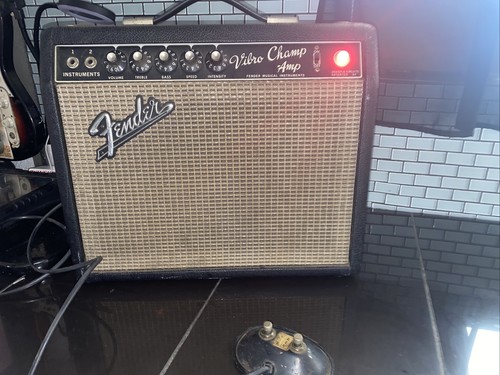 Vintage fender vibro champ - vintage,