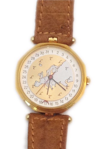 Orologio unisex placcato oro - unisex,