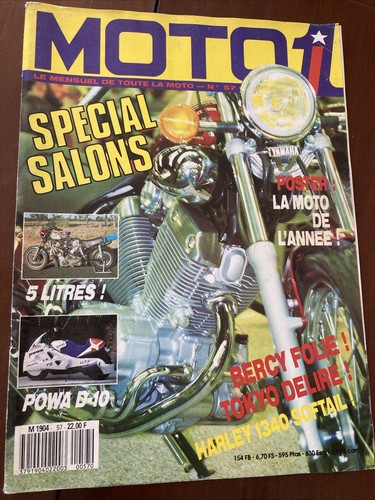 Revue moto 57 1987 - revue,