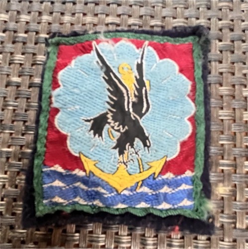 Insigne patch marine brodé - insigne,