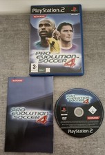 PlayStation 2 Pro Evolution Soccer 4 KONAMI PAL Sony Usagé Comme Neuf Langue UK