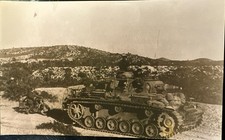 Photo ww2 Presse : AFRIKA KORPS - Char PANZER III - Tunisie