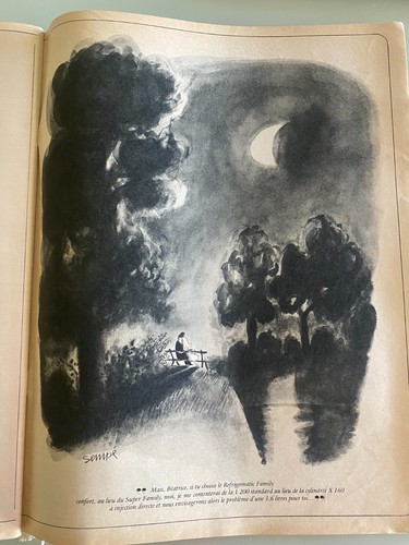 Dessin humoristique sempé - dessin, de