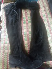 Bottes cuissardes en Cuir Patiné Moulant 39/39,5