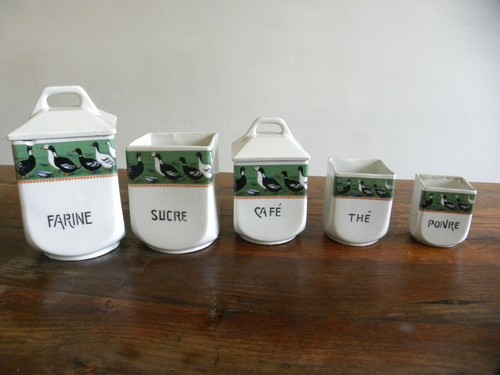 Série pots épice - de, en