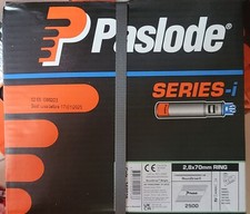 boîte clous paslode neuf im100 im100i im360 im90 clous 2.8*70mm cranté 