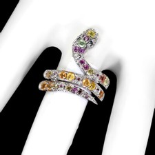 Bague En Argent 925 D'été