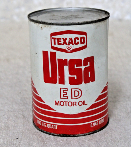Texaco ursa motor oil - texaco,