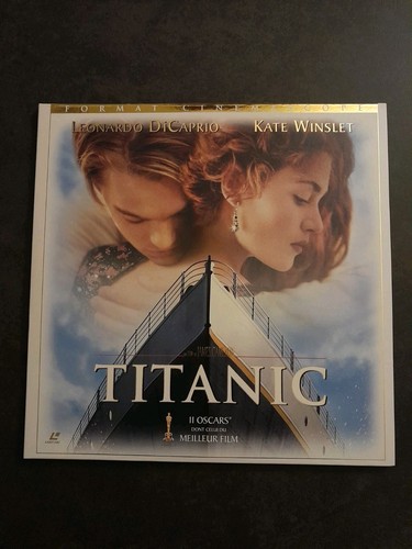 Laserdisc double titanic - titanic,