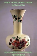 PETIT VASE SOLIFLORE porcelaine ZSOLNAY PECS HUNGARY HONGRIE 20ème 11cm