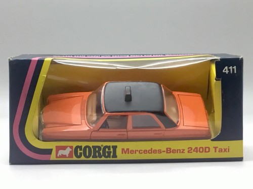 Corgi mercedes benz 240d taxi - benz,
