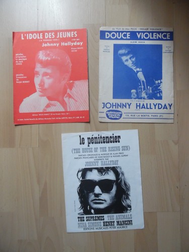 Lot partitions johnny hallyday - lot,