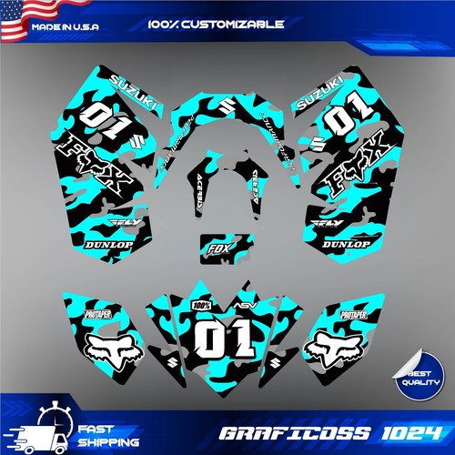 Suzuki ltr 450 custom graphics - suzuki,