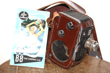 camera  C8 BOLEX PAILLARD  8MM FILM ANCIEN COLLECTION ANNEE 50