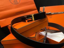 Hermes Ceinture réversible en
