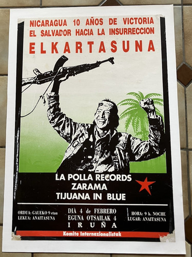 Affiche entoilee elkartasuna - affiche,