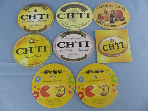 Lot sous bock - lot, 8