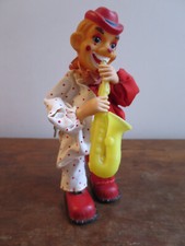 jouet mécanique ancien  clown