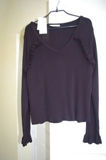 pull femme Mango noir Taille M
